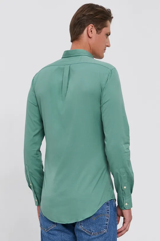 zelená Bavlnená košeľa Polo Ralph Lauren