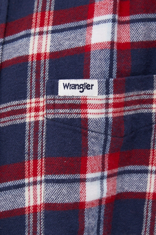 Wrangler Koszula bawełniana czerwony