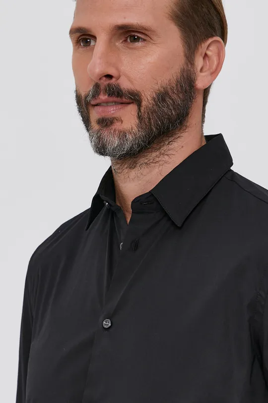 čierna Košeľa Sisley Pánsky