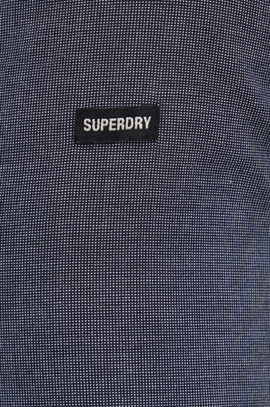 granatowy Superdry Koszula bawełniana