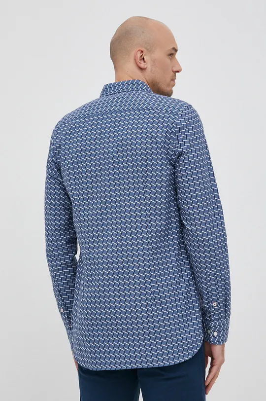 μπλε Tommy Hilfiger - Βαμβακερό πουκάμισο