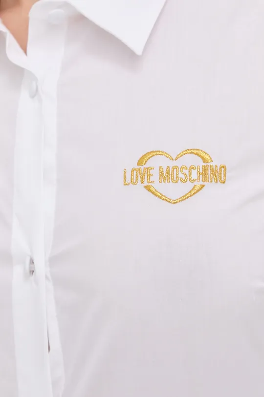Košeľa Love Moschino biela