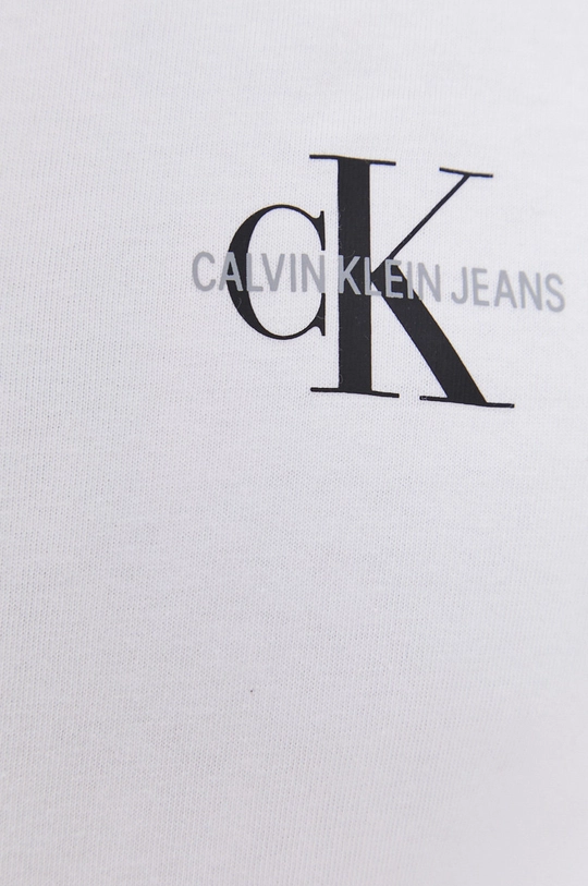 Calvin Klein Jeans Koszula bawełniana J30J318401.4890 biały