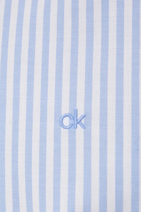 Calvin Klein Koszula bawełniana niebieski