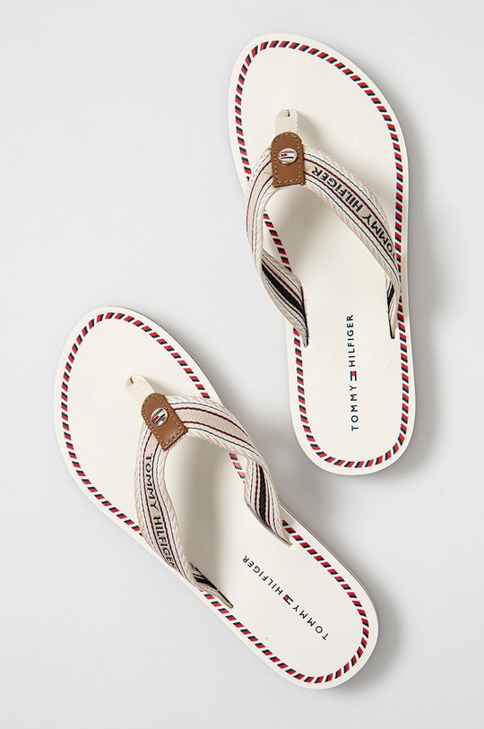 Tommy Hilfiger flip-flop bézs