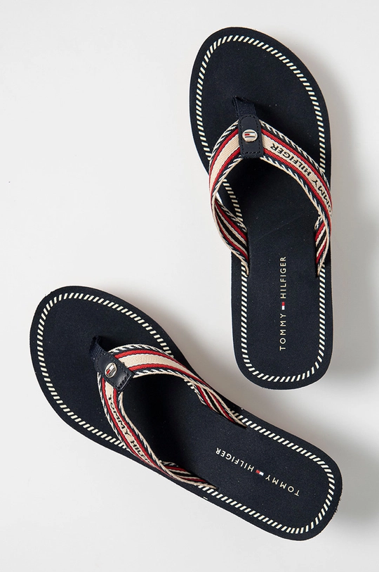 sötétkék Tommy Hilfiger flip-flop