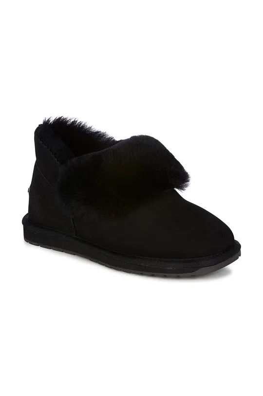 čizme za snijeg od brušene kože Emu Australia crna