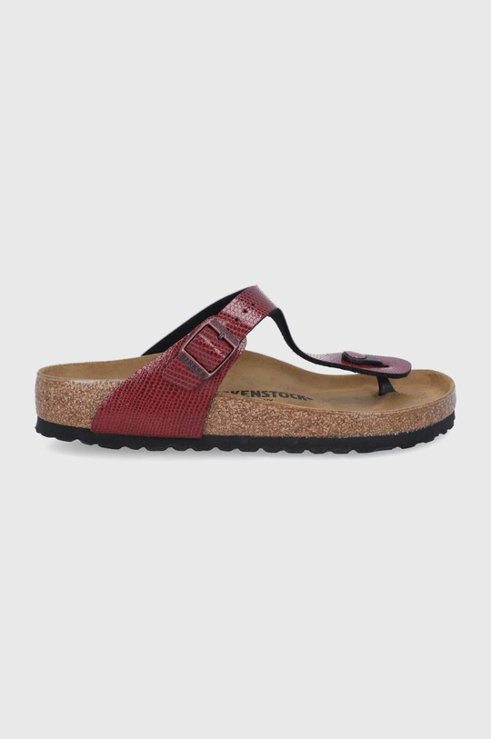 burgundské Žabky Birkenstock Gizeh Dámsky