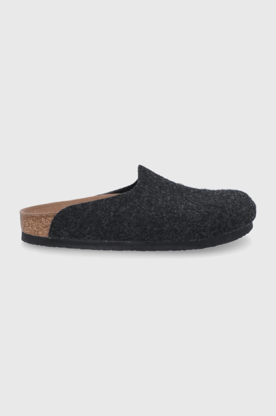 czarny Birkenstock Kapcie Amsterdam Damski