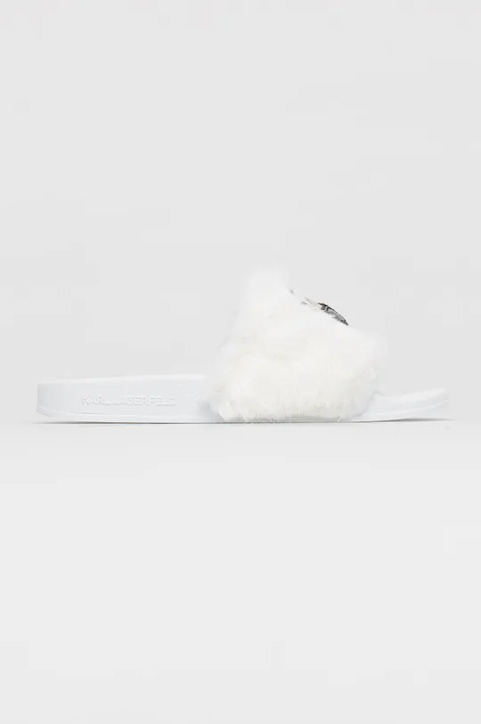 bijela Kućne papuče Karl Lagerfeld Ženski