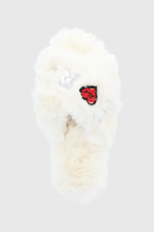 bijela Kućne papuče Karl Lagerfeld