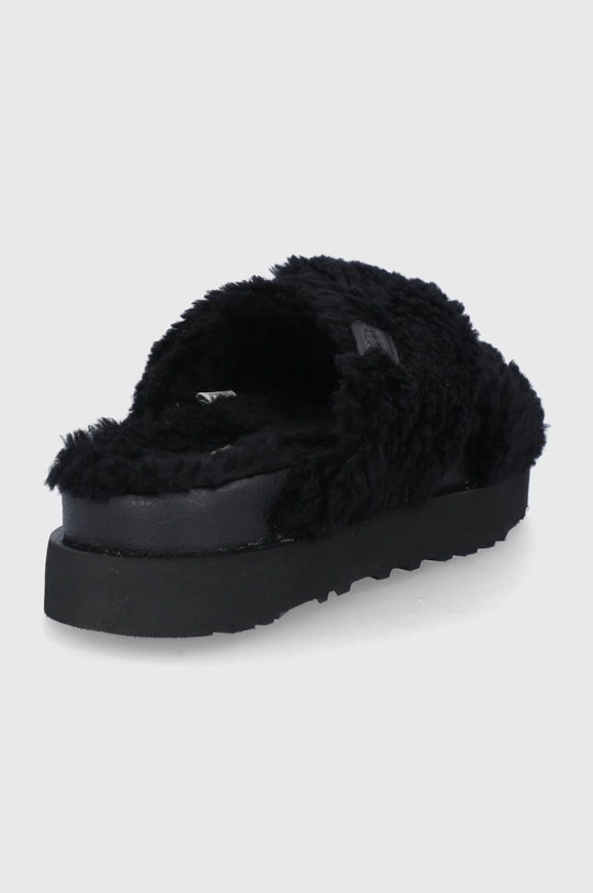 UGG kapcie Fuzz Sugar Cross Lide Cholewka: Wełna, Materiał tekstylny, Wnętrze: Materiał tekstylny, Wełna, Podeszwa: Materiał syntetyczny