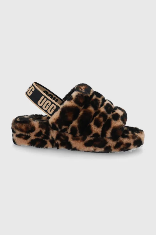 brown UGG wool slippers Women’s