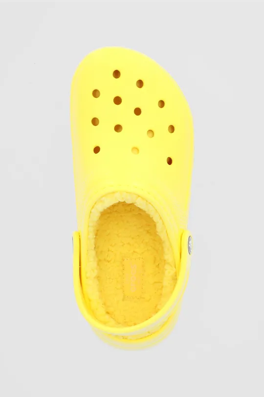 zlatna Kućne papuče Crocs CLASSIC LINED CLOG