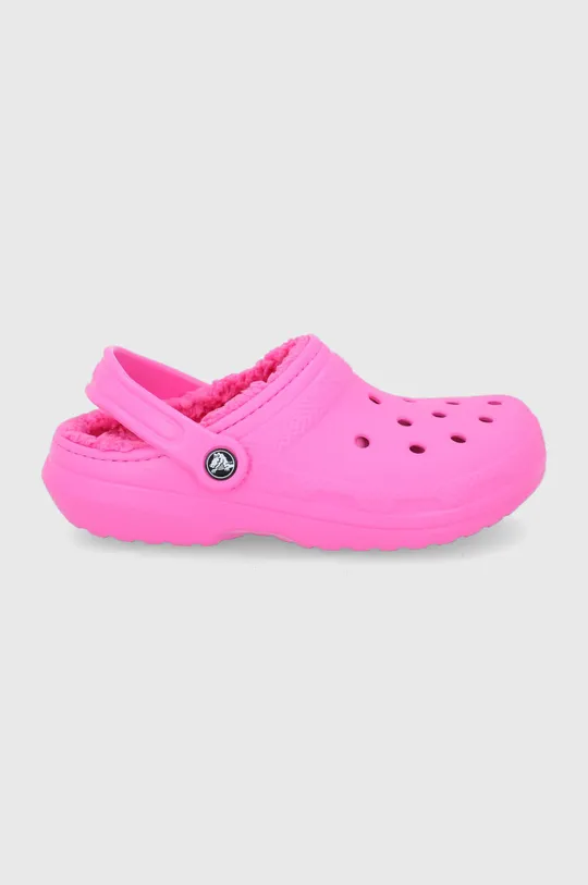 фіолетовий Тапочки Crocs CLASSIC LINED CLOG Жіночий