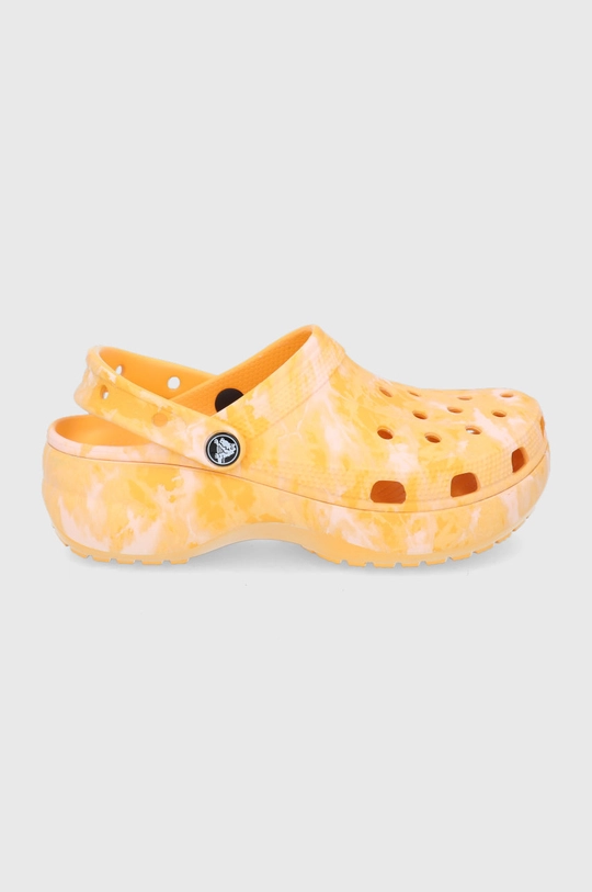 pomarańczowy Crocs Klapki Damski