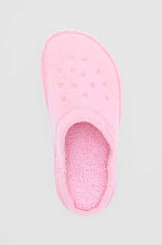 pastel pink Crocs slippers