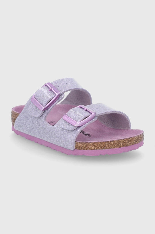 Παιδικές παντόφλες Birkenstock ARIZONA μωβ