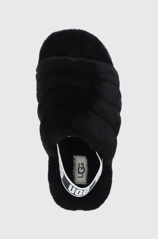 čierna Detské vlnené papuče UGG