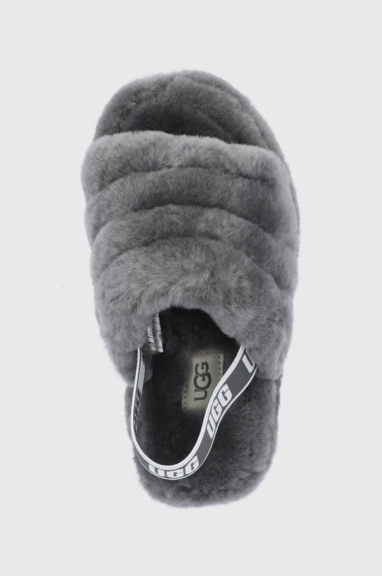 серый Детские шерстяные тапочки UGG