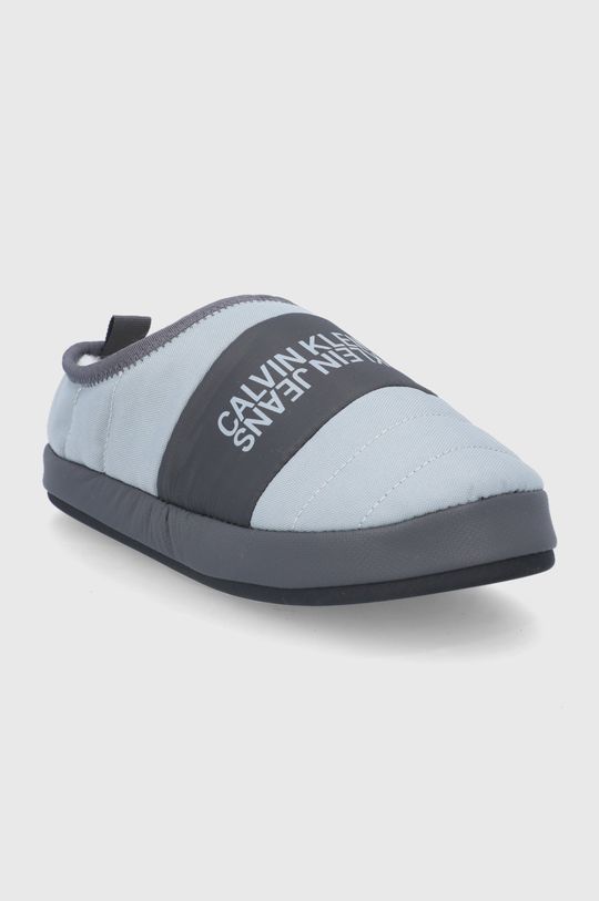 Pantofle Calvin Klein Jeans šedá