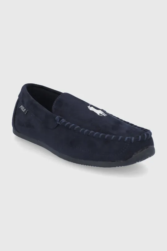 Kućne papuče Polo Ralph Lauren mornarsko plava