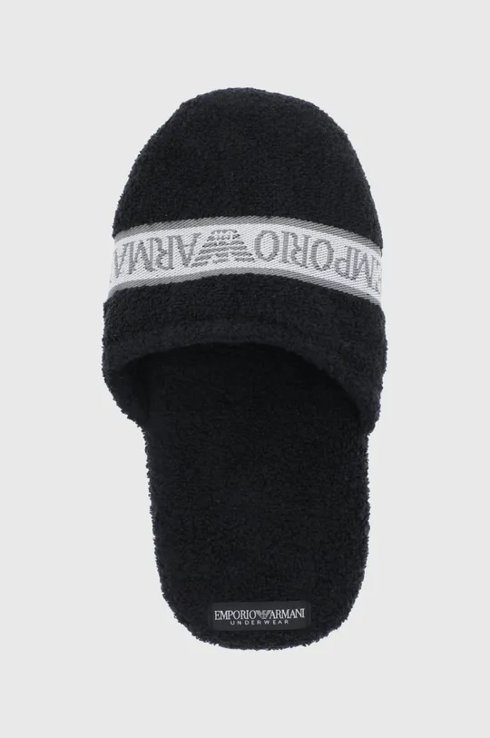 μαύρο Παντόφλες Emporio Armani Underwear