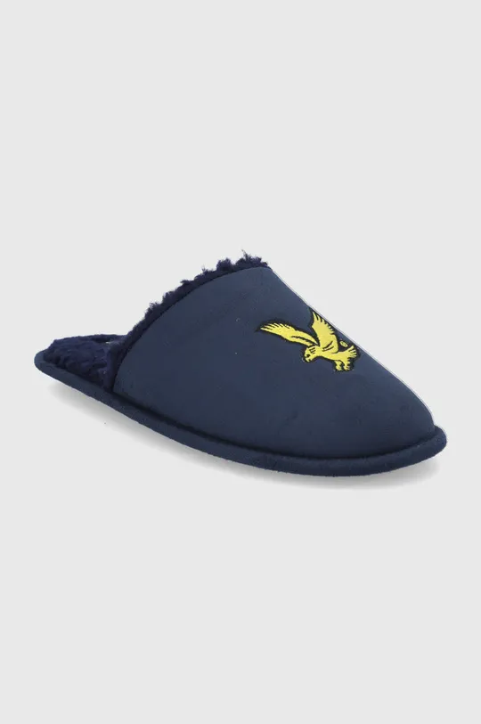 Παντόφλες Lyle & Scott σκούρο μπλε