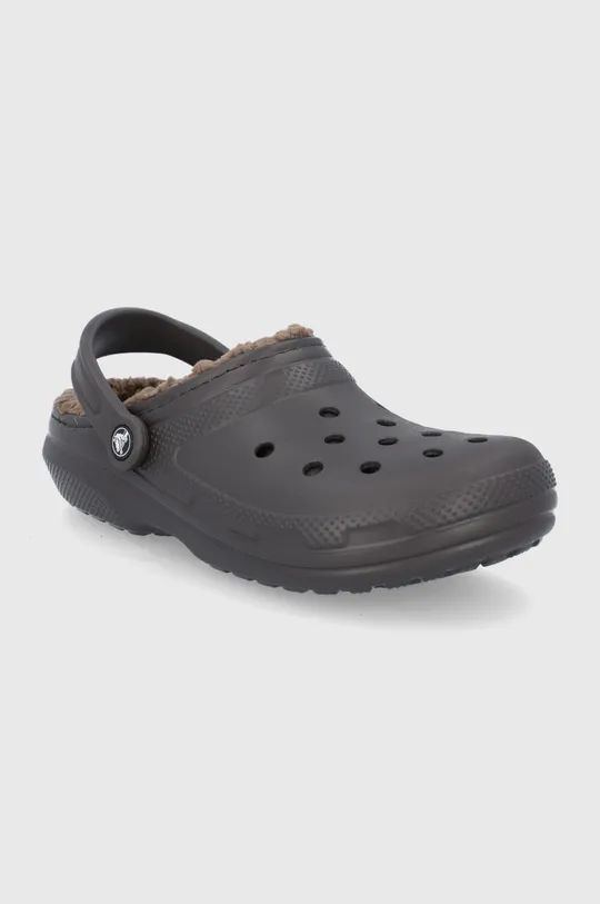 Pantofle Crocs CLASSIC 203591 hnědá