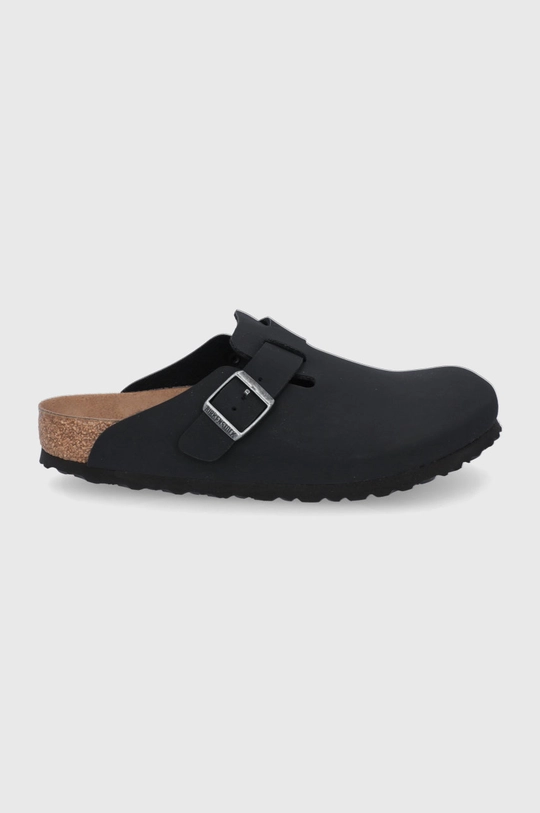 czarny Birkenstock Klapki Boston Unisex