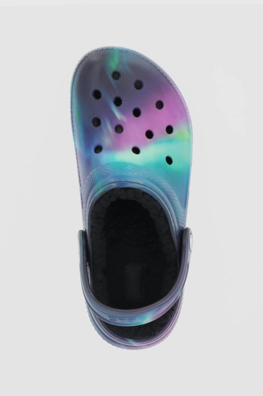 multicolor Crocs Klapki