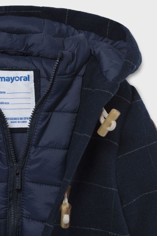 Dětský kabát Mayoral  Podšívka: 80% Polyamid, 20% Polyester Výplň: 100% Polyester Hlavní materiál: 2% Elastan, 98% Polyester