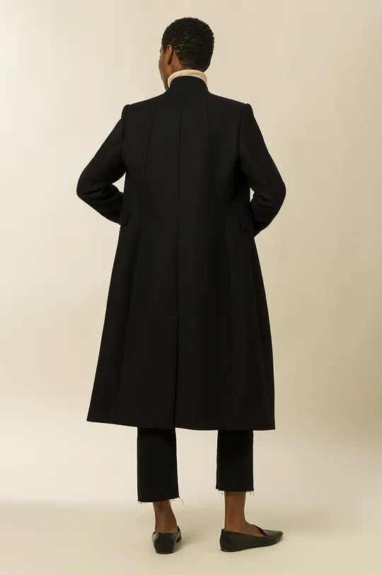 Kabát Ivy & Oak čierna