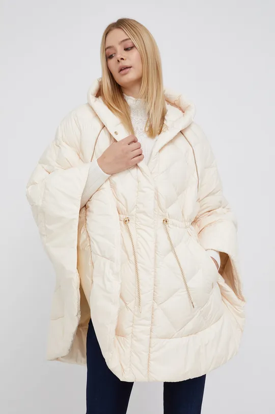 Woolrich Poncho puchowe beżowy
