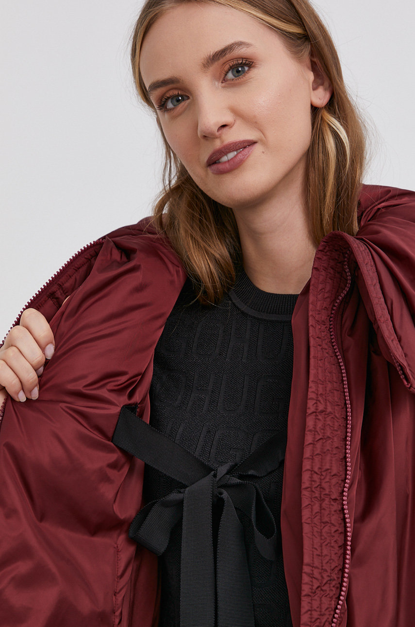 Куртка Red Valentino женская цвет бордовый зимняя | ANSWEAR.ua