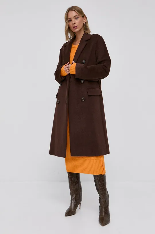 коричневий Вовняне пальто Boss Жіночий