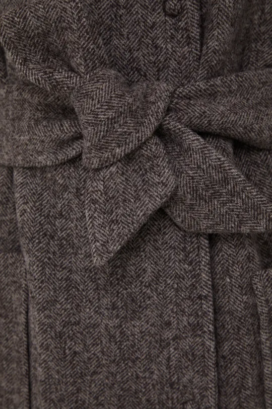 Шерстяное пальто Sisley