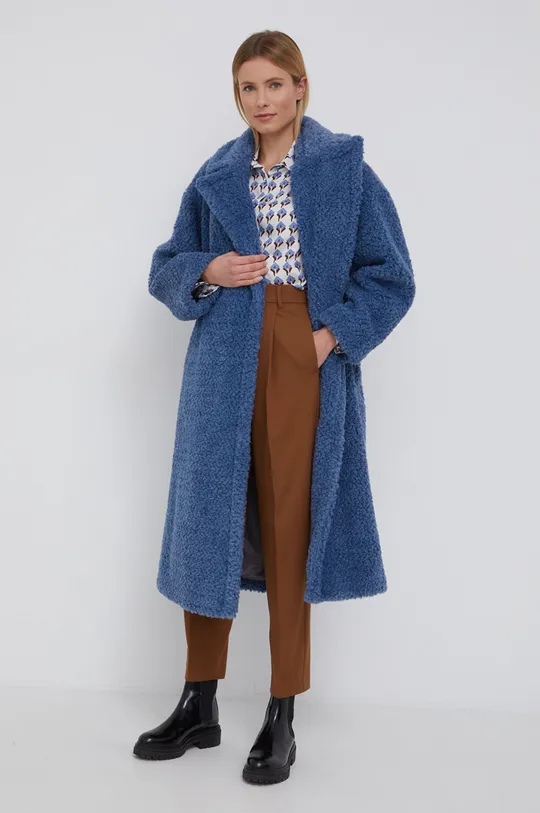 Παλτό Sisley μπλε