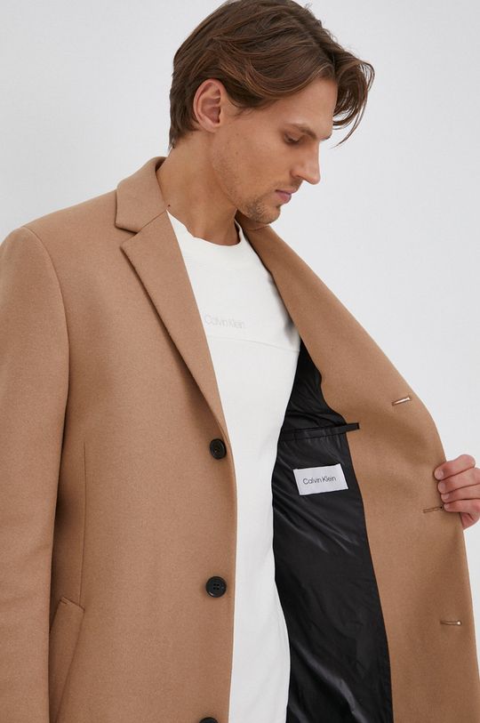 Calvin Klein Płaszcz wełniany