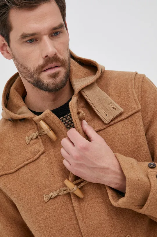 Μάλλινο παλτό Polo Ralph Lauren Ανδρικά