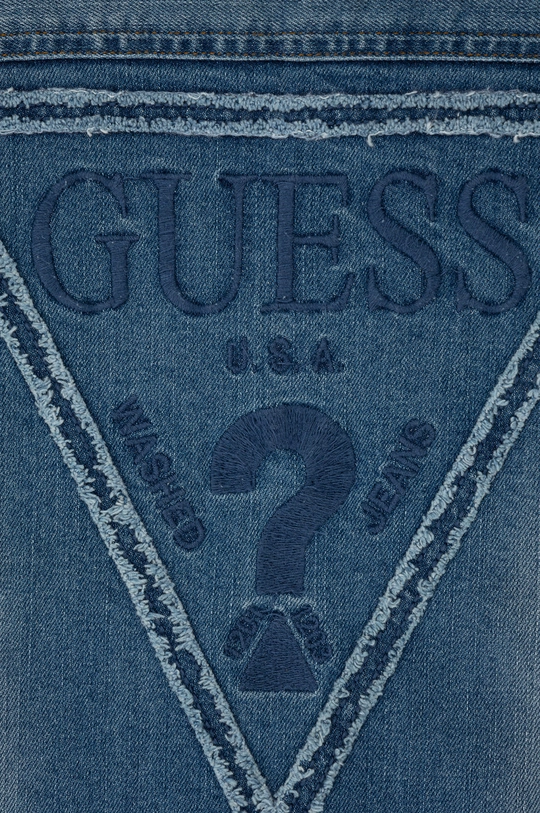 голубой Детская джинсовая куртка Guess