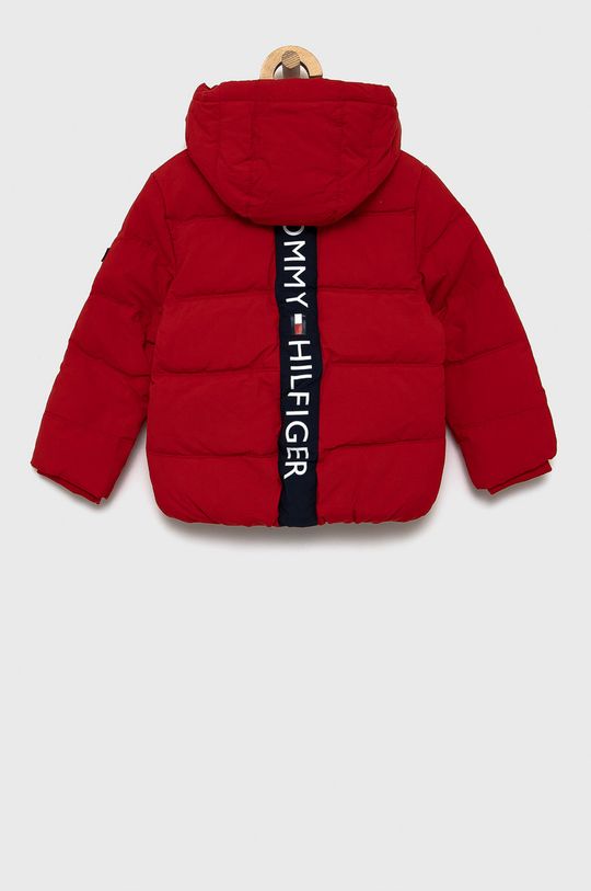 Dětská bunda Tommy Hilfiger červená