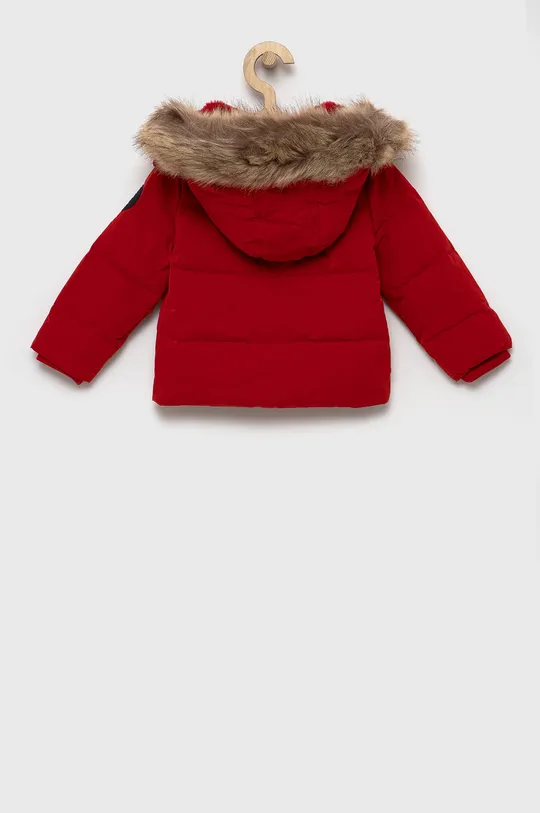 Detská páperová bunda Guess červená