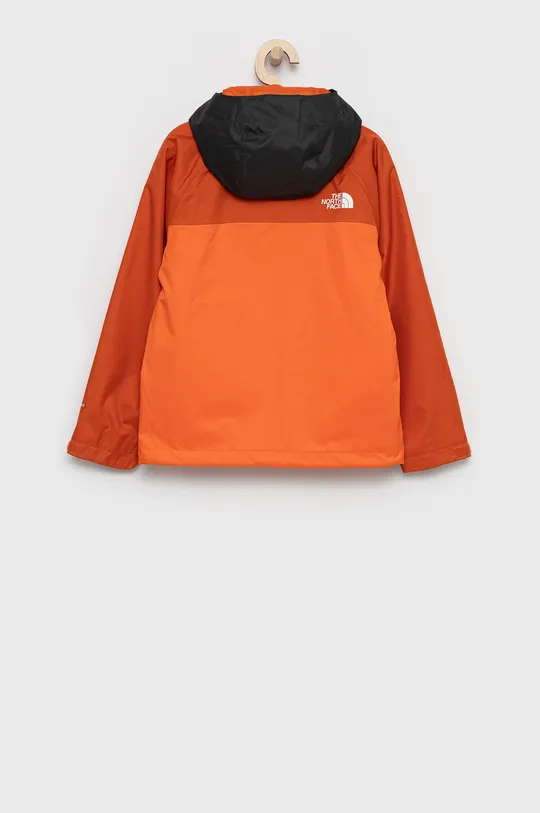 Дитяча куртка The North Face помаранчевий