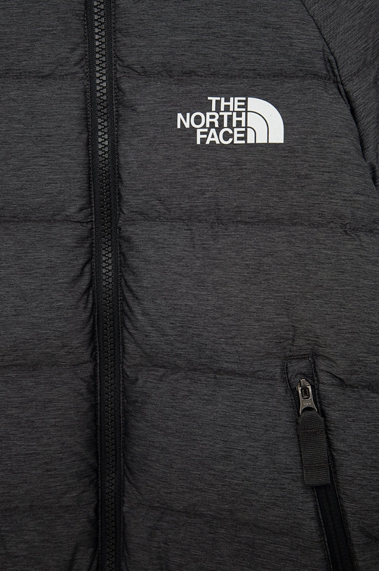 Παιδικό μπουφάν με πούπουλα The North Face γκρί