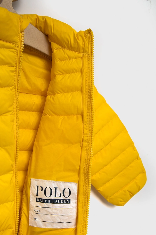 żółty Polo Ralph Lauren kurtka dziecięca