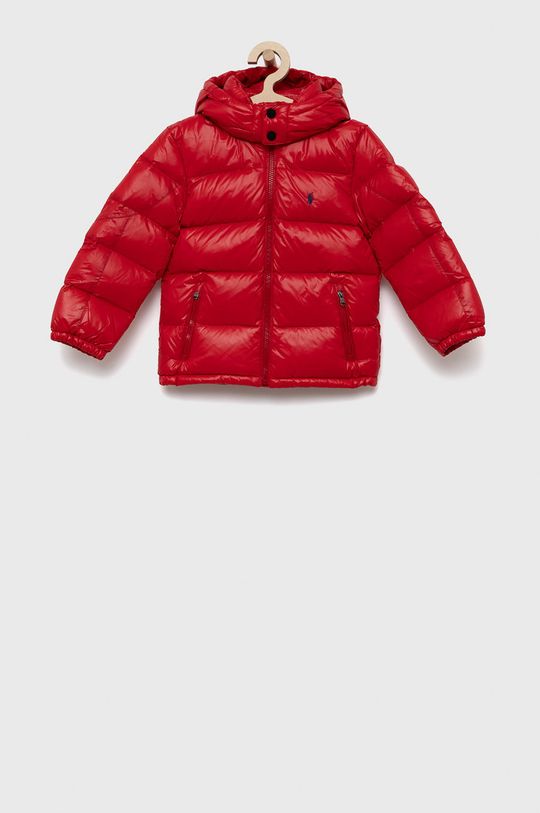 červená Detská páperová bunda Polo Ralph Lauren Chlapčenský