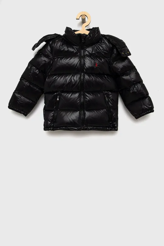чёрный Детская пуховая куртка Polo Ralph Lauren Для мальчиков
