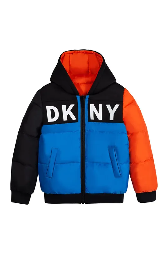 Αναστρέψιμο παιδικό μπουφάν DKNY τιρκουάζ
