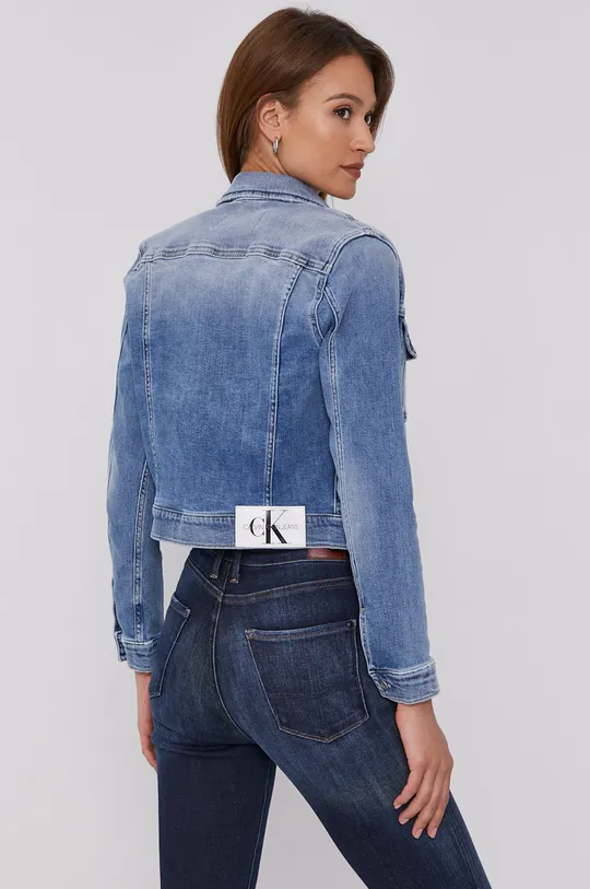 Calvin Klein Jeans farmerdzseki  98% pamut, 2% elasztán